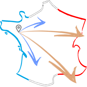 LasHermine zone de chalandise
